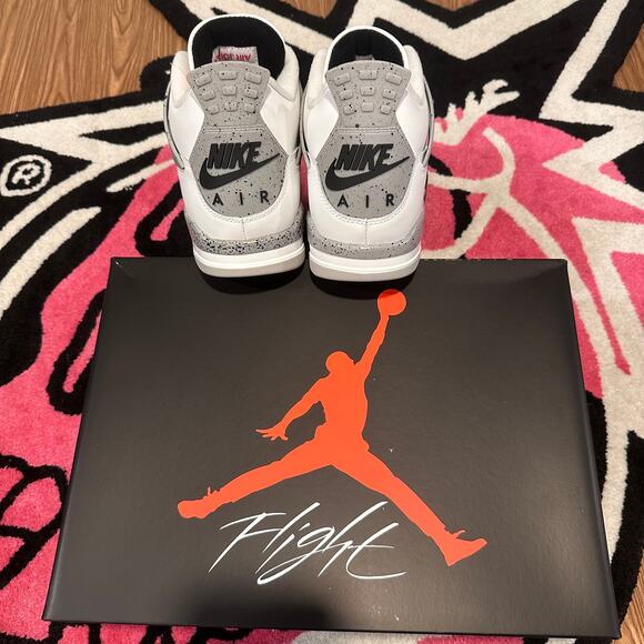 Jordan 4 Retro White Cement (2025) - Size 11 - Brand New main image 6
